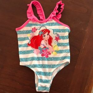 Disney baby Little Mermaid bathing suit. 18m
